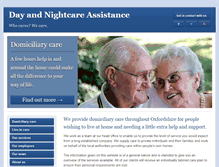 Tablet Screenshot of danacare.co.uk